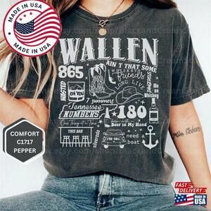 One Thing At A Time Shirt Wallen Western Unisex T-Shirt